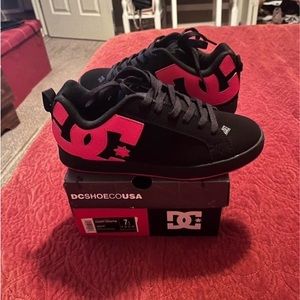 DC red shoes. I can’t make an outfit with them which sucks cause I liked them.